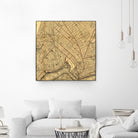 Vintage Map of Brooklyn New York (1874) by Adam Shaw on GIANT ART - white photo illustration