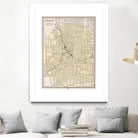 Vintage Map of Atlanta Georgia (1901) by Adam Shaw on GIANT ART - white photo illustration