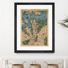 Vintage Map of Sydney Australia (1922) by Adam Shaw on GIANT ART - white photo illustration