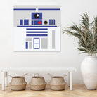 Are Two Dee Two by Proper Ganders on GIANT ART - white vector illustration