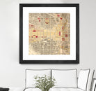 Vintage Map of Washington DC (1917) by Adam Shaw on GIANT ART - white photo illustration