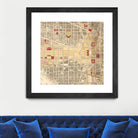 Vintage Map of Washington DC (1917) by Adam Shaw on GIANT ART - white photo illustration