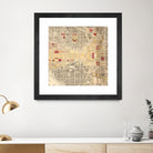 Vintage Map of Washington DC (1917) by Adam Shaw on GIANT ART - white photo illustration