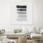 Black & White Stripes by Dana Shek on GIANT ART - white digital painting