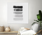 Black & White Stripes by Dana Shek on GIANT ART - white digital painting