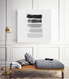 Black & White Stripes by Dana Shek on GIANT ART - white digital painting