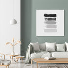 Black & White Stripes by Dana Shek on GIANT ART - white digital painting