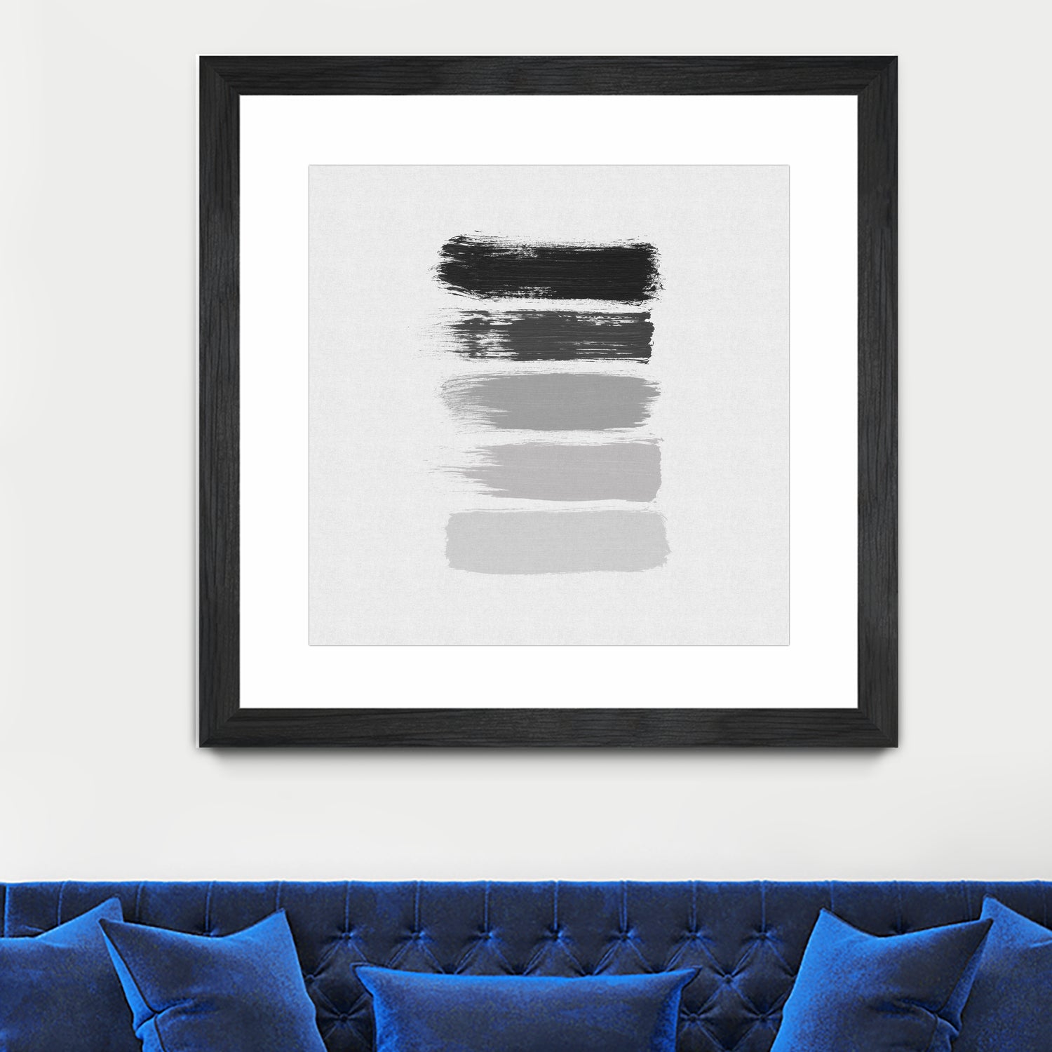 Black & White Stripes by Dana Shek on GIANT ART - white digital painting