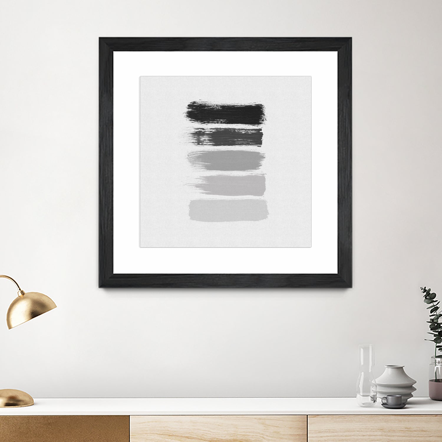 Black & White Stripes by Dana Shek on GIANT ART - white digital painting