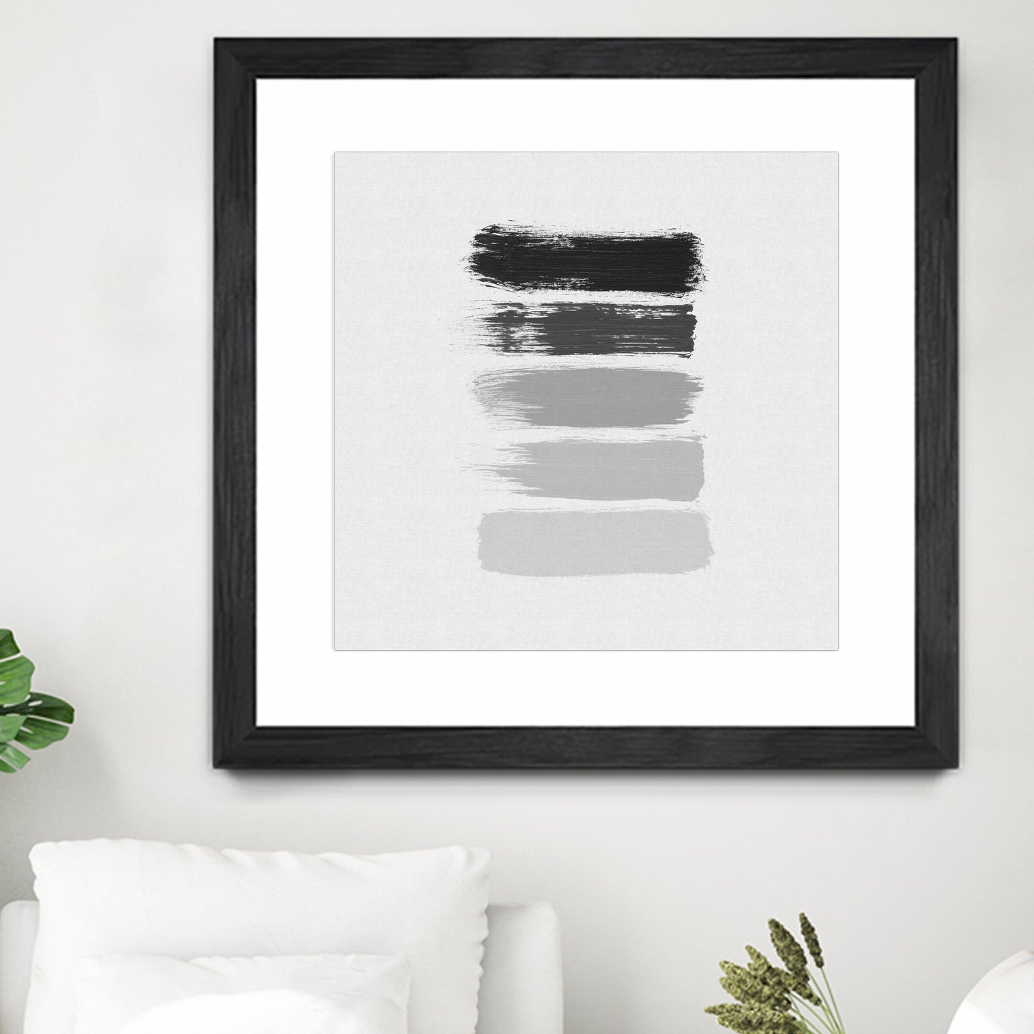 Black & White Stripes by Dana Shek on GIANT ART - white digital painting