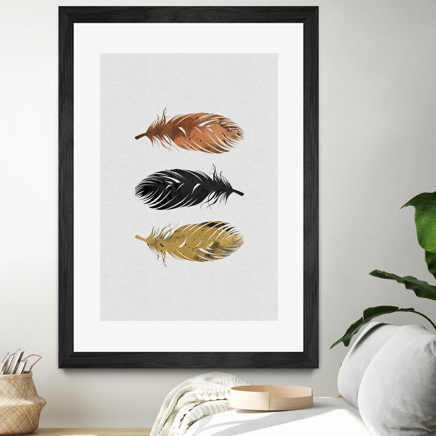 Feathers by Dana Shek on GIANT ART - white photo illustration