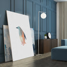 Pastel Penguin by Dana Shek on GIANT ART - white digital painting