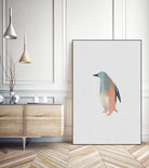 Pastel Penguin by Dana Shek on GIANT ART - white digital painting