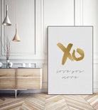 XO Love You More by Dana Shek on GIANT ART - white typography