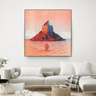 Miracle by Jorge Luis Miraldo on GIANT ART - pink digital painting