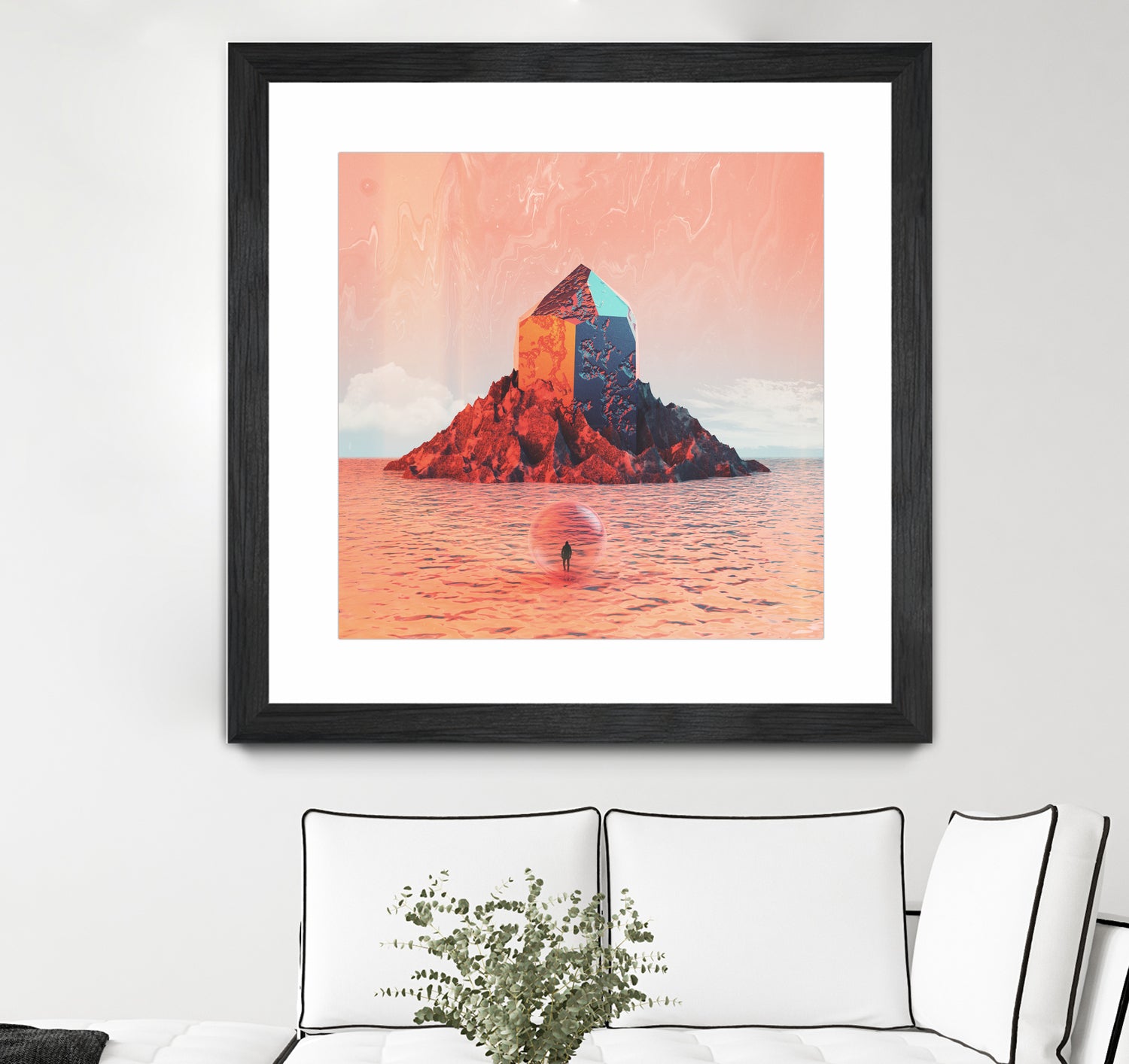 Miracle by Jorge Luis Miraldo on GIANT ART - pink digital painting