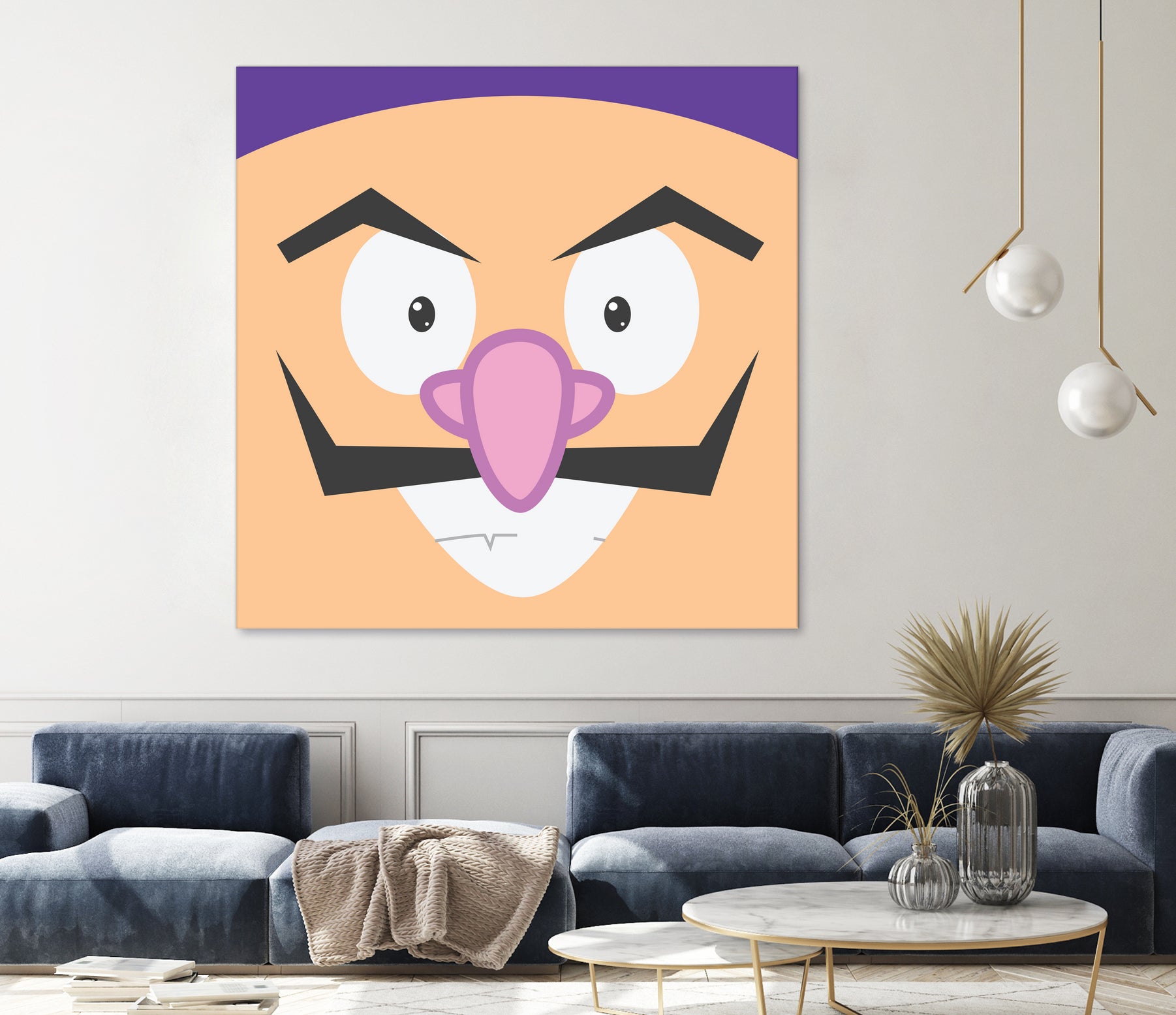 Waluigi by Proper Ganders on GIANT ART - brown vector illustration