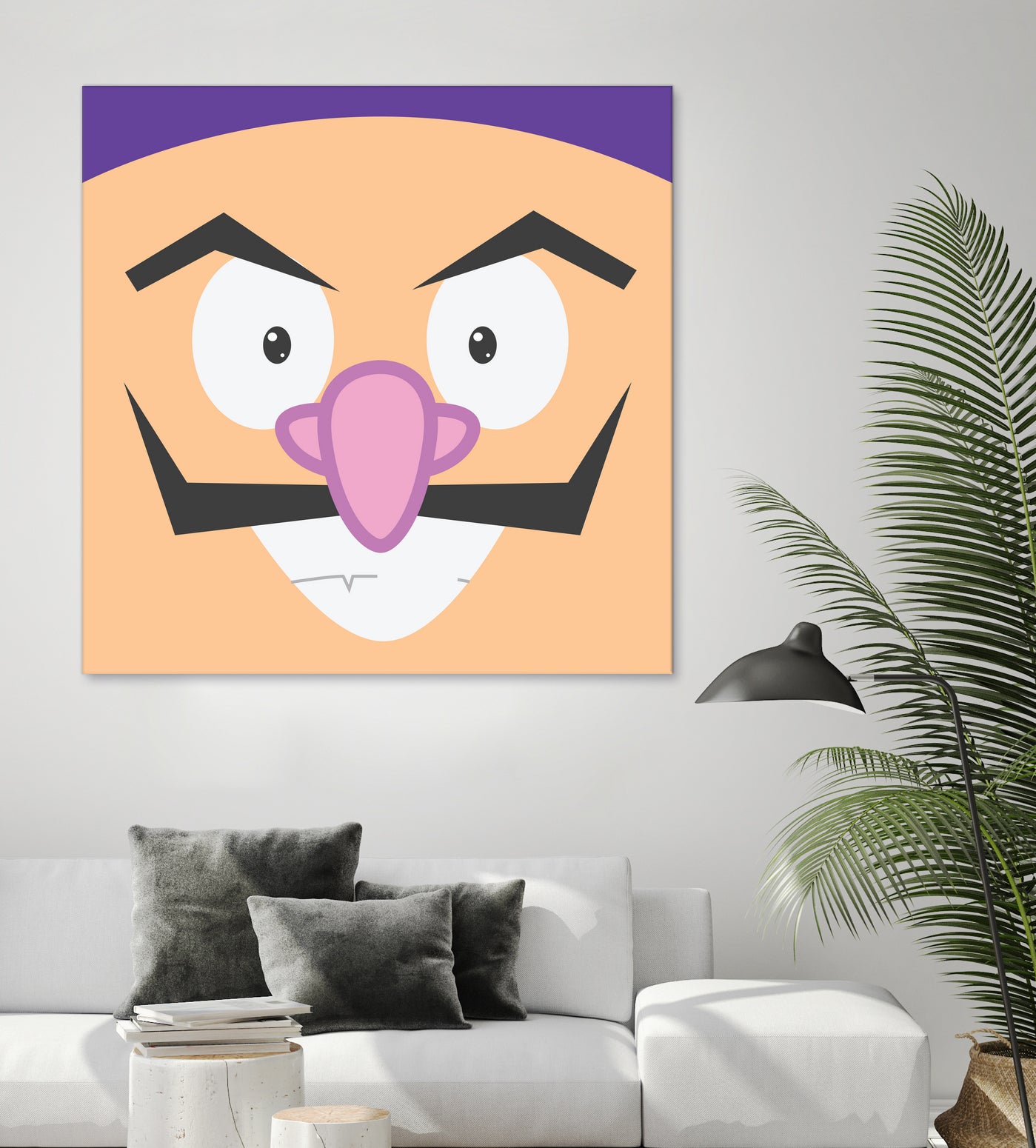 Waluigi by Proper Ganders on GIANT ART - brown vector illustration