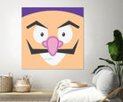 Waluigi by Proper Ganders on GIANT ART - brown vector illustration