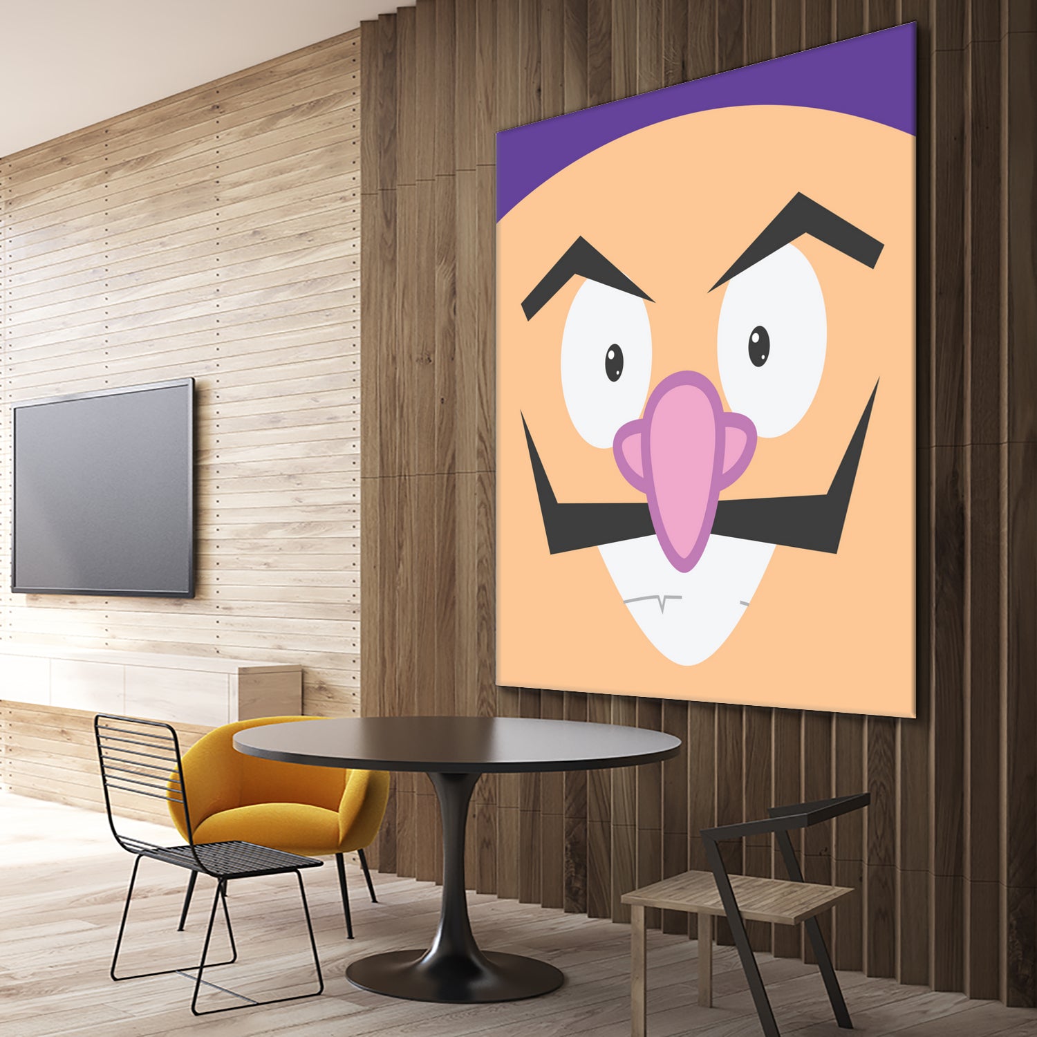 Waluigi by Proper Ganders on GIANT ART - brown vector illustration