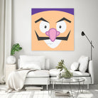 Waluigi by Proper Ganders on GIANT ART - brown vector illustration