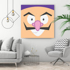 Waluigi by Proper Ganders on GIANT ART - brown vector illustration