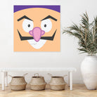 Waluigi by Proper Ganders on GIANT ART - brown vector illustration