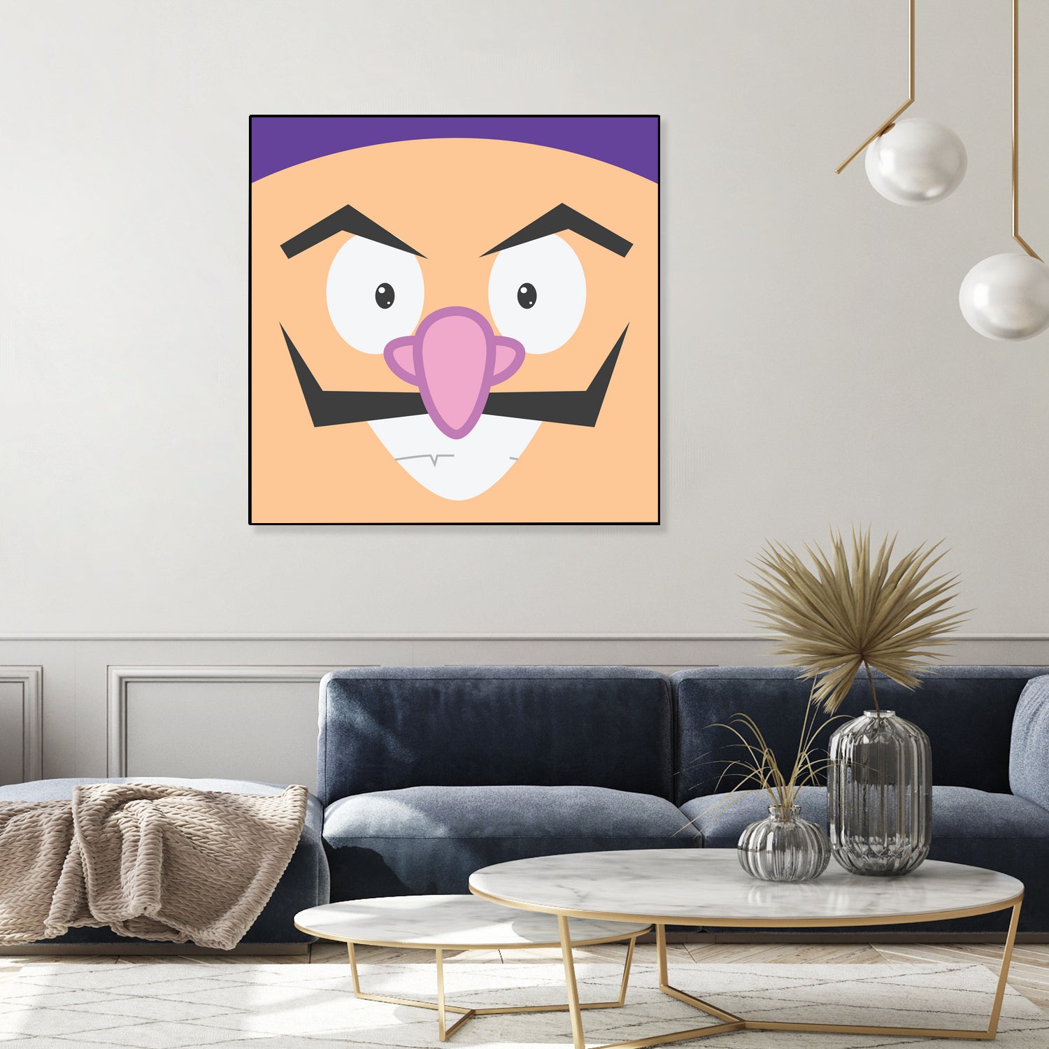 Waluigi by Proper Ganders on GIANT ART - brown vector illustration