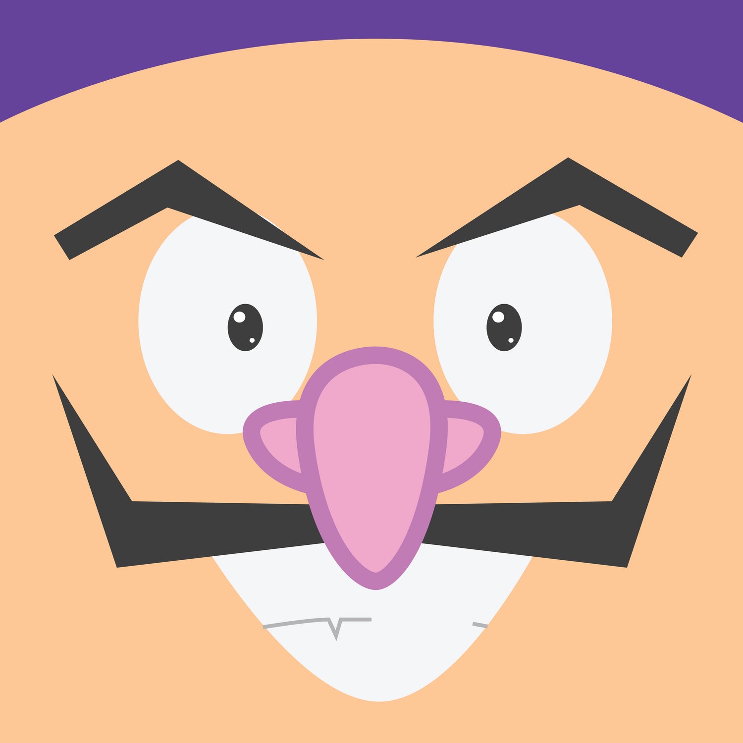 Waluigi by Proper Ganders on GIANT ART - brown vector illustration