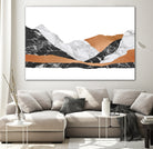 Marble Landscape I by Dana Shek on GIANT ART - white digital painting