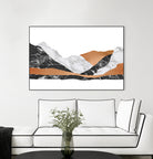 Marble Landscape I by Dana Shek on GIANT ART - white digital painting