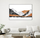 Marble Landscape I by Dana Shek on GIANT ART - white digital painting