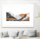 Marble Landscape I by Dana Shek on GIANT ART - white digital painting