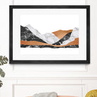 Marble Landscape I by Dana Shek on GIANT ART - white digital painting