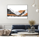 Marble Landscape I by Dana Shek on GIANT ART - white digital painting