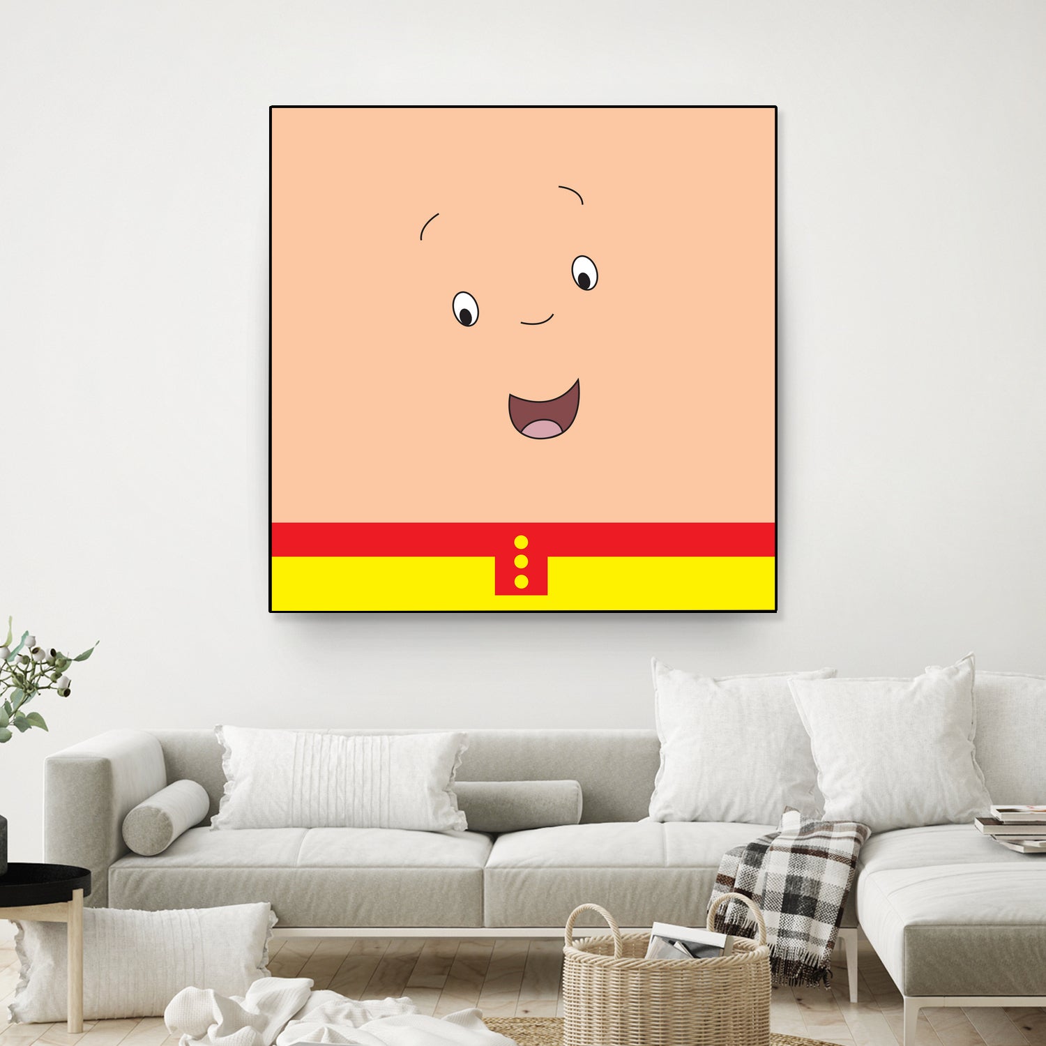 Caillou by Proper Ganders on GIANT ART - brown vector illustration