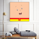 Caillou by Proper Ganders on GIANT ART - brown vector illustration