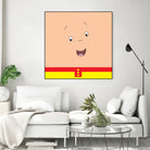 Caillou by Proper Ganders on GIANT ART - brown vector illustration