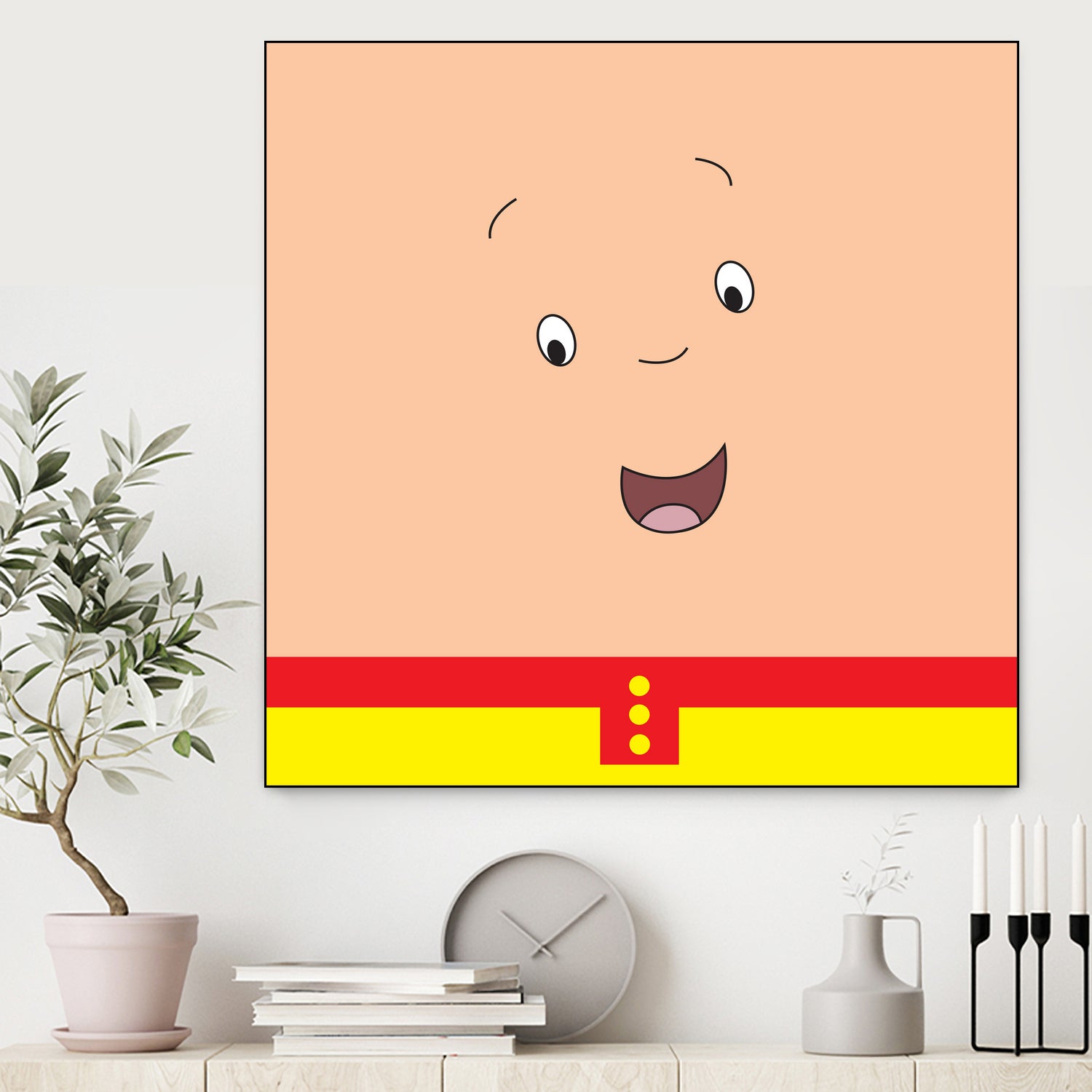 Caillou by Proper Ganders on GIANT ART - brown vector illustration