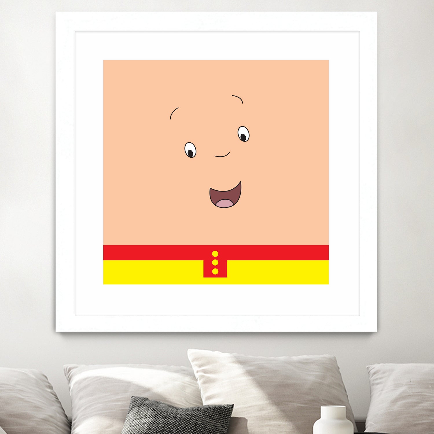 Caillou by Proper Ganders on GIANT ART - brown vector illustration