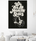 We Are All Made Of Stars by Rubens Scarelli on GIANT ART - black digital painting