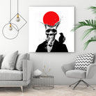 Splash Skull by Ali Gulec on GIANT ART - white photo illustration