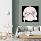 Hand Study // Pinky Swear by Laura Graves on GIANT ART - white digital drawing