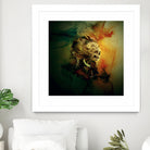 Skull Lord III by RIZA PEKER on GIANT ART - yellow photo manipulation