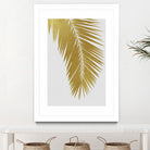 Palm Leaf Gold I by Dana Shek on GIANT ART - white digital painting