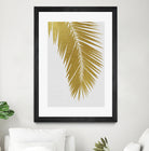 Palm Leaf Gold I by Dana Shek on GIANT ART - white digital painting