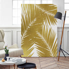 Palm Leaf Gold III by Dana Shek on GIANT ART - white digital painting