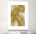 Palm Leaf Gold III by Dana Shek on GIANT ART - white digital painting