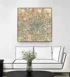 Vintage Map of Berlin Germany (1904) by Adam Shaw on GIANT ART - white photo illustration