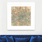 Vintage Map of Berlin Germany (1904) by Adam Shaw on GIANT ART - white photo illustration